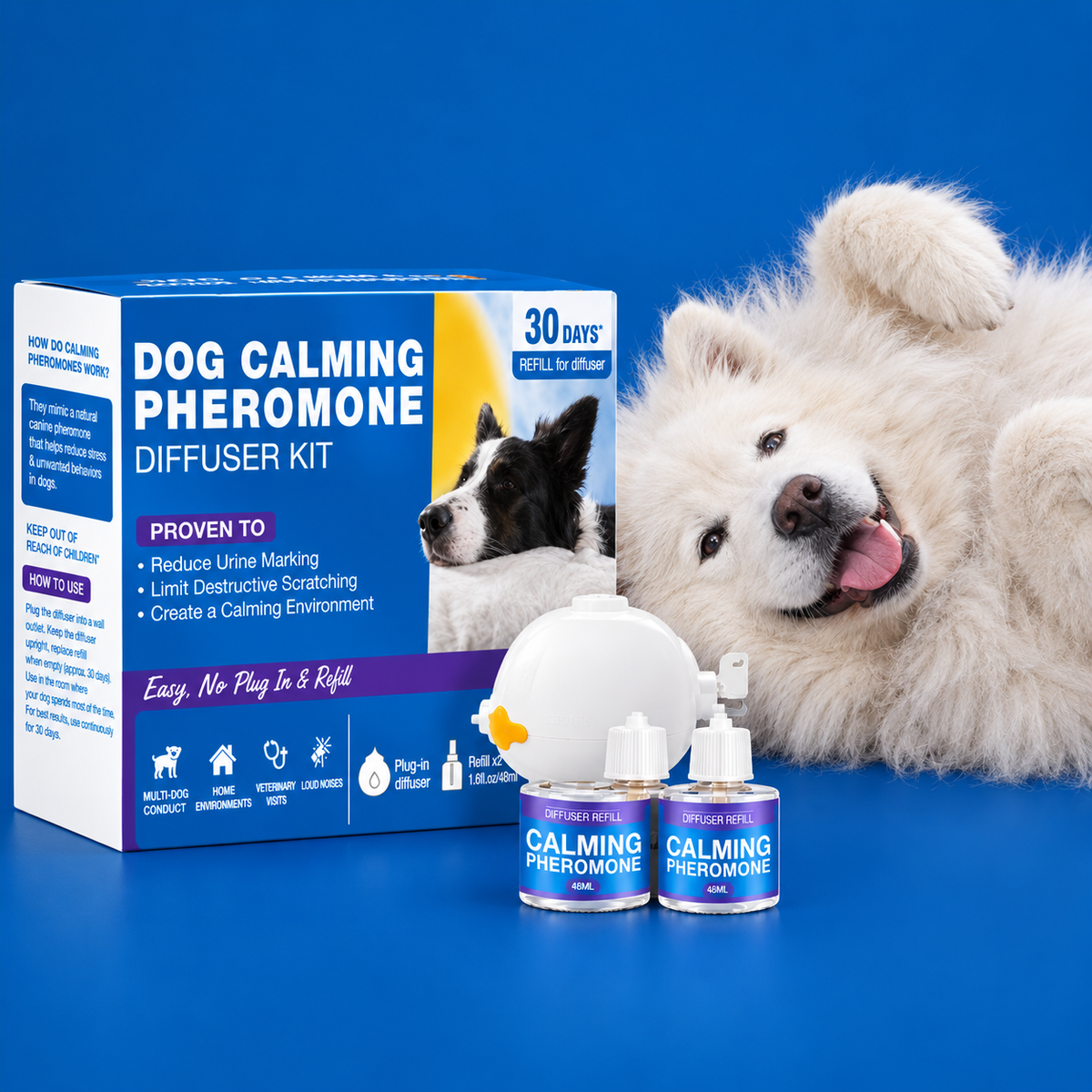 Calming Pheromone Diffuser for Dogs